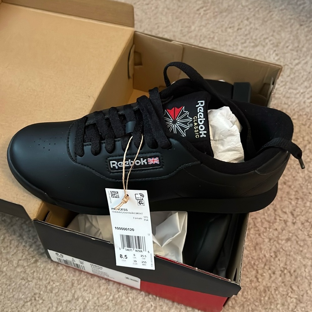 NWT Reebok Princess Tennis Shoes Sz 8.5
